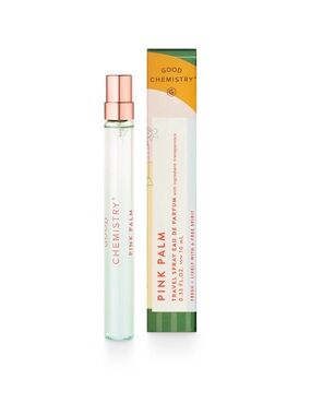 NWT Good Chemistry Pink Palm Eau de Parfum Travel Spray,  0.33 oz/10 ml